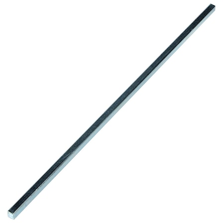 Sunbelt Oversized Key Stock, 12 in L, 1/4 in W, 1/4 in H A-B1SB5601